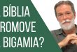 A Bíblia promove a bigamia?